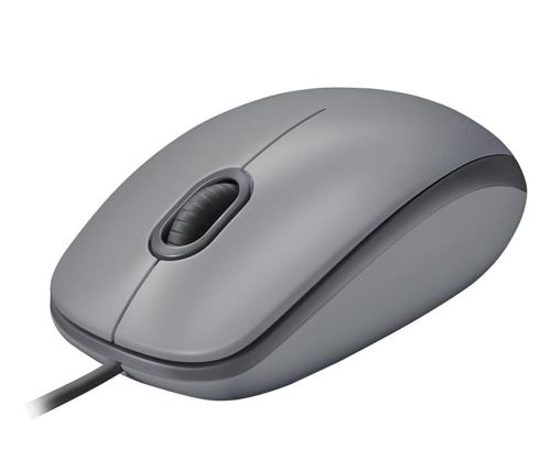 Logitech 910-006760 M110 Gray Silent (Sessiz) Kablolu Optik Usb Mouse 