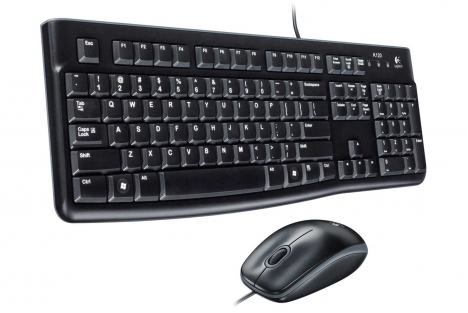 Logitech 920-002560 Mk120 Q Usb Standart Kablolu Klavye Mouse Set - - 