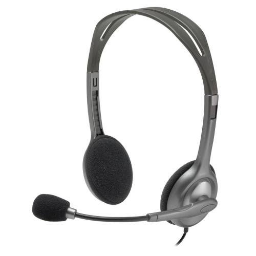 Logitech 981-000593 H111 Stereo Kulaklık Sterio Jacklı - - Logıtech - 