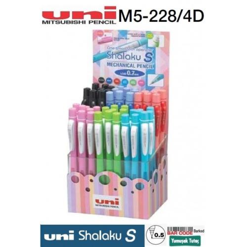 Uni-Ball Versatil Kalem Shalaku S Yandan Basmalı 0.7 Mm 48 Li Set - - 