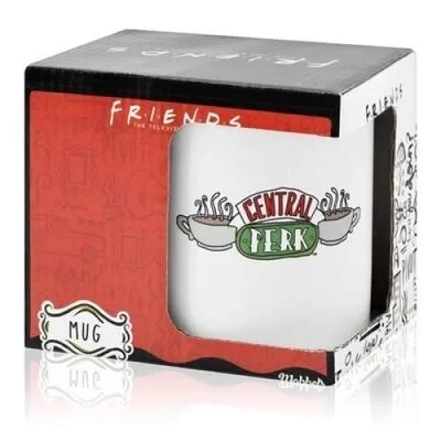 Mabbels Kupa Friends Central Perk Dış Beyaz İç Kırmızı Mug-382164 - - 