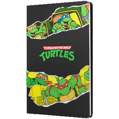 Mabbels Sert Kapak Butik Defter Ninja Turtles Siyah 80 Yp 15X21 Dft-38