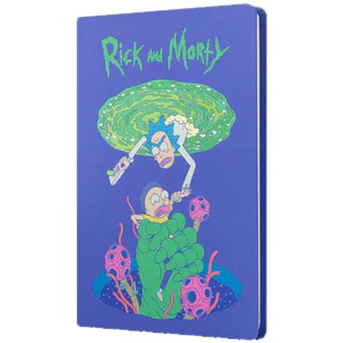 Mabbels Sert Kapak Butik Defter Rick And Morty Mor 80 Yp 15X21 Dft-388