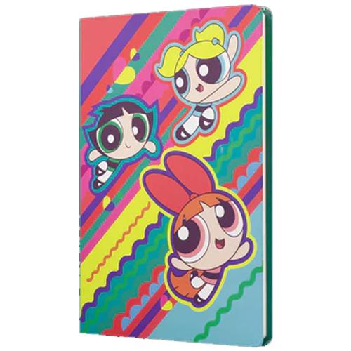 Mabbels Sert Kapak Butik Defter The Powerpuff Girls Yeşil 80 Yp 15X21 