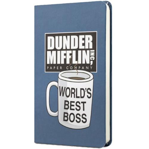 Mabbels Sert Kapak Mini Defter The Office Worlds Best Boss K.mavi 80 Y