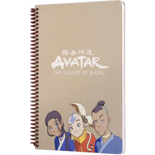 Mabbels Spiralli Defter Avatar Katara Sokka Aang Krem 80 Yp 17X24 Dft-