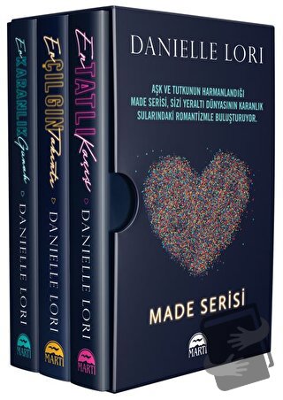 Made Serisi Kutulu - 3 Kitap - Danielle Lori - Martı Yayınları - Fiyat