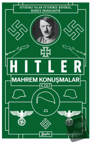 Mahrem Konuşmalar II. Cilt - Adolf Hitler - Zeplin Kitap - Fiyatı - Yo