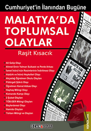 Malatya’da Toplumsal Olaylar - Raşit Kısacık - Ozan Yayıncılık - Fiyat