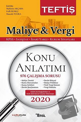 Maliye ve Vergi Hukuku Konu Anlatımı - Fedli Dumlu - Temsil Kitap - Fi