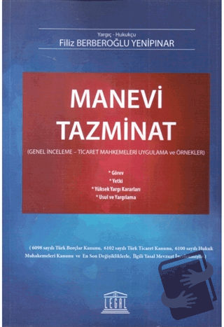 Manevi Tazminat - Filiz Berberoğlu Yenipınar - Legal Yayıncılık - Fiya