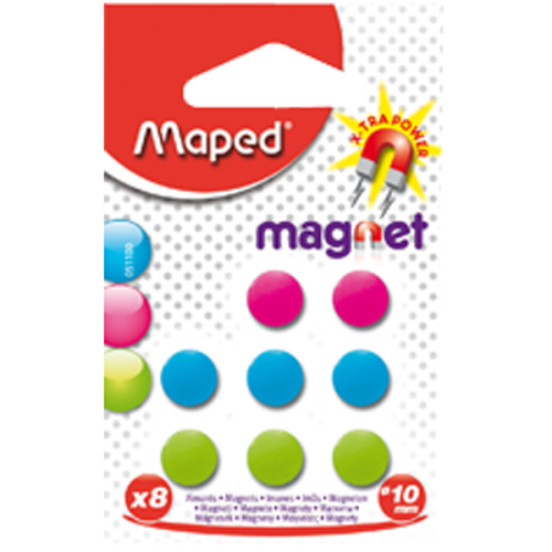 Maped Mıknatıs 10 Mm 8 Li 051100 - - Maped - Fiyatı - Yorumları - Satı