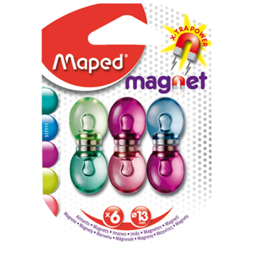 Maped Mıknatıs 13 Mm 6 Lı 517111 - - Maped - Fiyatı - Yorumları - Satı