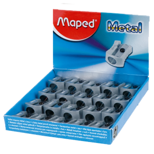 Maped Öğrenci Kalemtıraşı Classic Metal Tekli 506600 - 20'li Paket - -