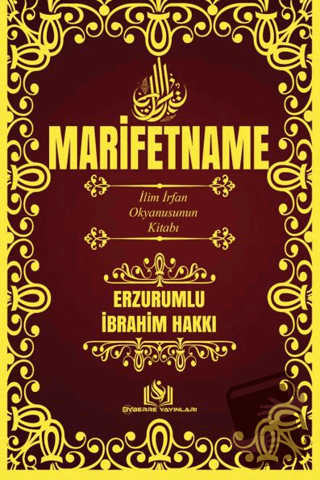 Marifetname (Tam Metin) (Ciltli) - İbrahim Hakkı - Berre Yayınları - F