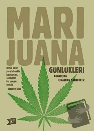 Marijuana Günlükleri (Ciltli) - Jonathan Santlofer - Altıkırkbeş Yayın