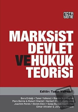 Marksist Devlet ve Hukuk Teorisi - Derleme - Nota Bene Yayınları - Fiy