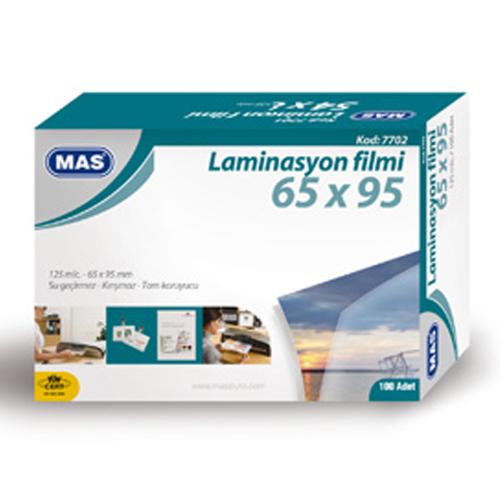 Mas Laminasyon Filmi 125 Mic 65X95 7702 - 100'lü Paket - - Mas - Fiyat