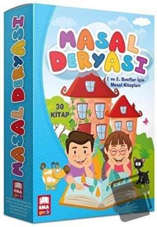 Masal Deryası 30 Kitap Takım-1. ve 2. Sınıflar için - Kolektif - Ema Ç