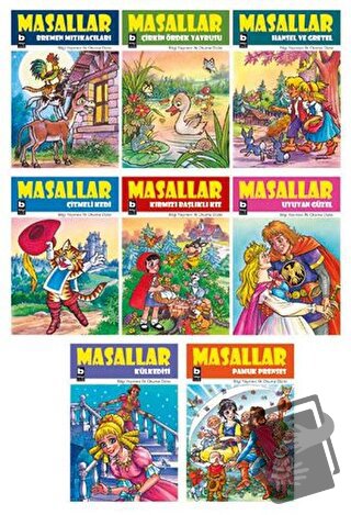 Masallar (8 Kitap) - Necla Ülkü Kuglin - Bilgi Yayınevi - Fiyatı - Yor