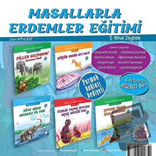 Masallarla Erdemler Eğitimi Seti (5 Kitap Takım) - Şerife Nihal Zeybek