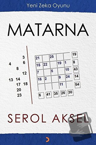 Matarna - Serol Aksel - Cinius Yayınları - Fiyatı - Yorumları - Satın 