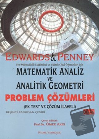 Matematik Analiz ve Analitik Geometri - Problem Çözümleri Cilt: 1 - C.