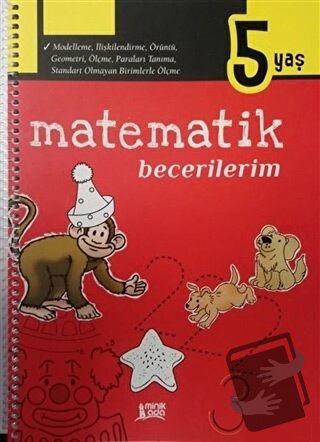 Matematik Becerilerim 5 Yaş - Kolektif - Minik Ada - Fiyatı - Yorumlar