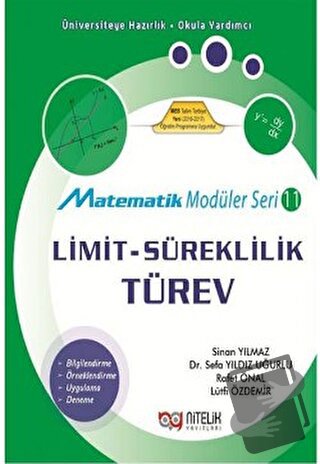 Matematik Modüler Seri 11 - Kolektif - Nitelik Yayınları - Fiyatı - Yo