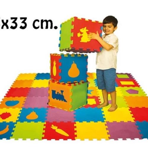 Matrax Eva Puzzle|33X33Cm.x 7 Mm.| Geometrik Şekiller - - Matrax - Fiy