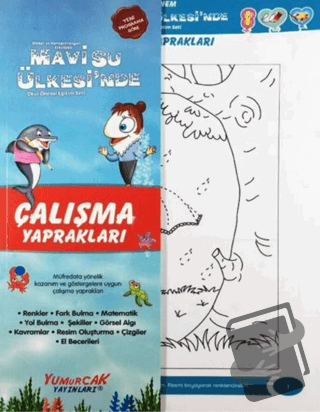 Mavi Su Ülkesinde Çalışma Yaprakları - Tuba Bozcan - Yumurcak Yayınlar