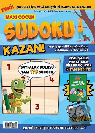 Maxi Çocuk Sudoku 6 - Kolektif - Maxi Yayıncılık - Fiyatı - Yorumları 