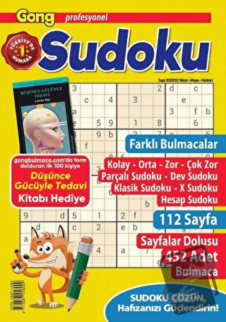 Maxi Gong Profesyonel Sudoku 2 - Kolektif - Maxi Yayıncılık - Fiyatı -