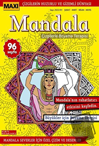 Maxi Mandala Çizgilerle Boyama Terapisi 6 - Kolektif - Maxi Yayıncılık