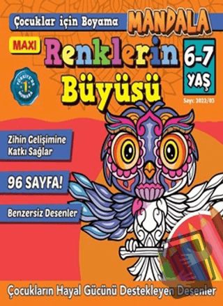 Maxi Mandala Renklerin Büyüsü 4 - Bertan Kodamanoğlu - Maxi Yayıncılık