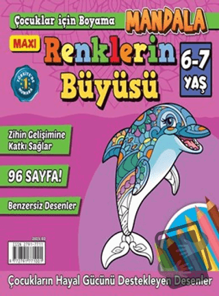 Maxi Mandala Renklerin Büyüsü 6 - Bertan Kodamanoğlu - Maxi Yayıncılık