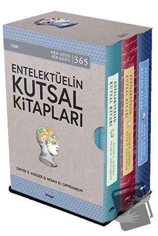 Maya Entelektüelin Kutsal Kitapları Seti - 3 Kitap Kutulu (Ciltli) - D