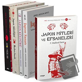 Maya Japon Seti - 5 Kitap Takım - F. Hadland Davis - Maya Kitap - Fiya