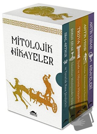 Maya Mitolojik Hikayeler Seti (5 Kitap Takım) - Andrew Lang - Maya Kit