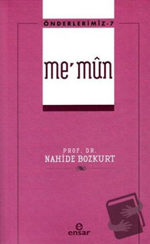 Me’mün - Adnan Demircan - Ensar Neşriyat - Fiyatı - Yorumları - Satın 