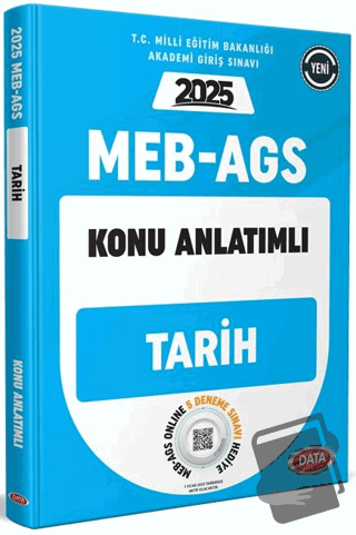 MEB AGS Tarih Konu Anlatımlı - Kolektif - Data Yayınları - Fiyatı - Yo