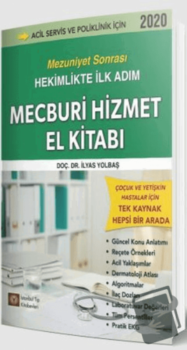 Mecburi Hizmet El Kitabı - İlyas Yolbaş - İstanbul Tıp Kitabevi - Fiya