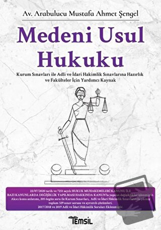 Medeni Usul Hukuku - Mustafa Ahmet Şengel - Temsil Kitap - Fiyatı - Yo