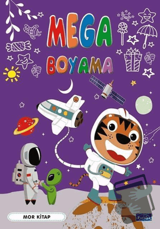 Mega Boyama-Mor Kitap - Kolektif - Parıltı Yayınları - Fiyatı - Yoruml