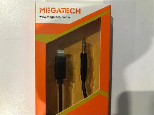 Megatech Jh-023 Ligtning To 3.5 Aux Audio Kablo - - Megatech - Fiyatı 