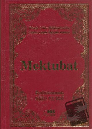 Mektubat (Çanta Boy) (Ciltli) - Bediüzzaman Said-i Nursi - Söz Basım Y