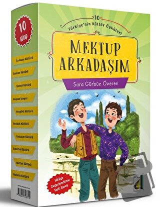 Mektup Arkadaşım (10 Kitap Takım) - Sara Gürbüz Özeren - Damla Yayınev