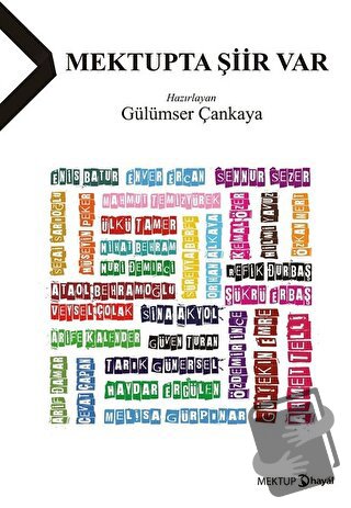 Mektupta Şiir Var - Gülümser Çankaya - Hayal Yayınları - Fiyatı - Yoru