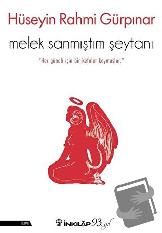 Melek Sanmıştım Şeytanı - Hüseyin Rahmi Gürpınar - İnkılap Kitabevi - 