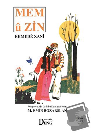 Mem u Zin - Ehmede Xani (Ahmed-i Hani) - Deng Yayınları - Fiyatı - Yor